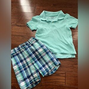 Polo and Shorts Toddler Set